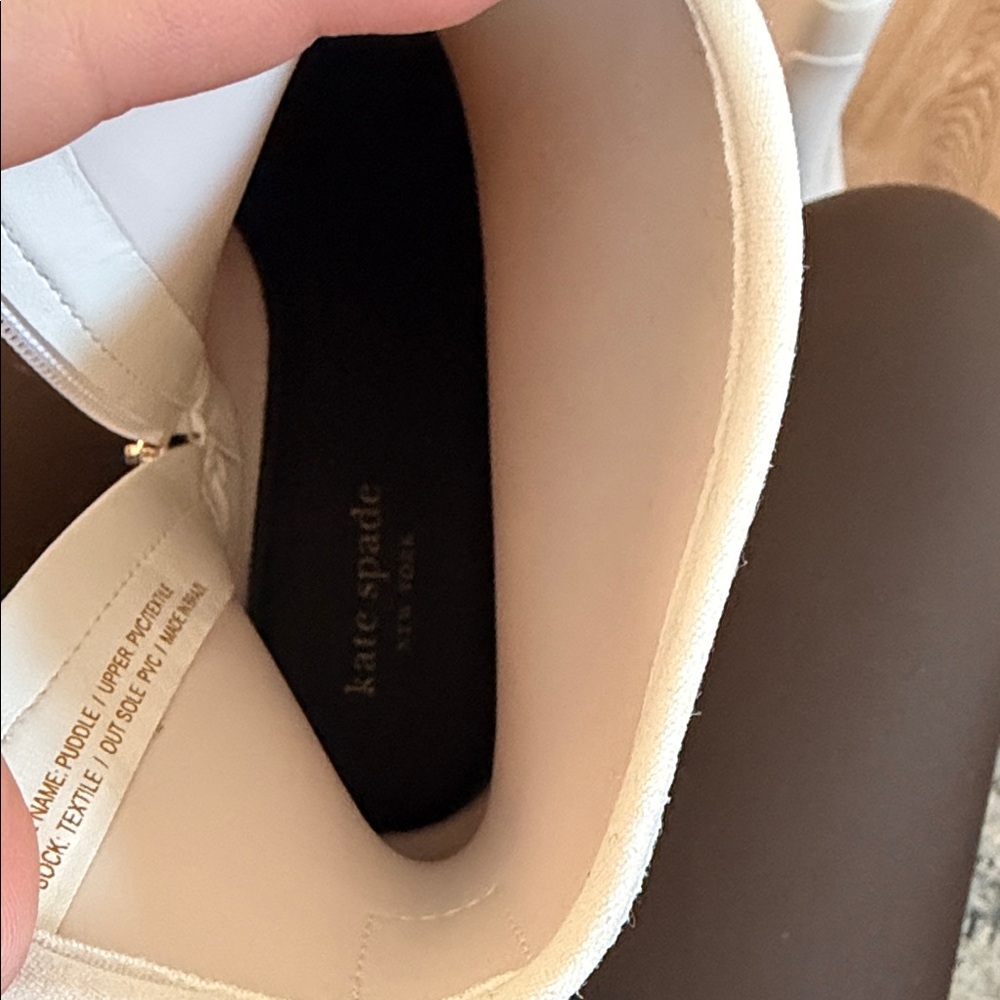 Kate Spade White Winter Boots - Picture 9 of 9